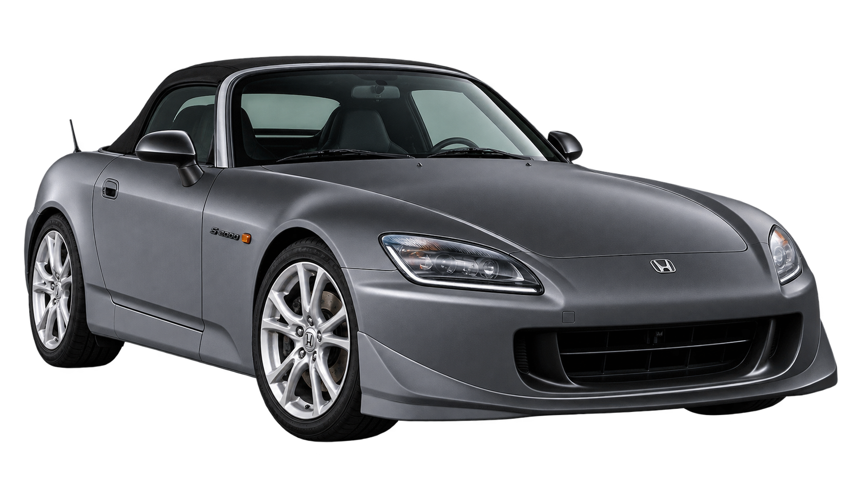 Honda S2000 wrapped in an eclipse color-shift finish