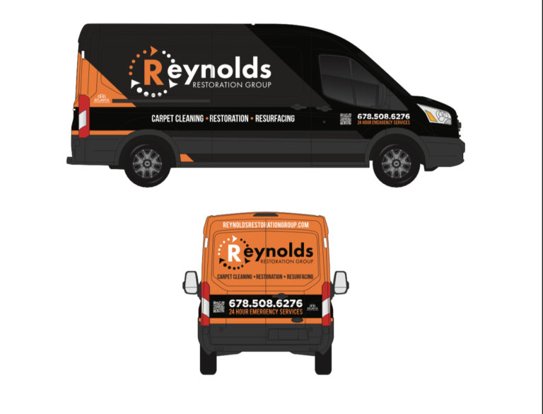 Reynolds Restoration Commercial Wrap - Ford Transit