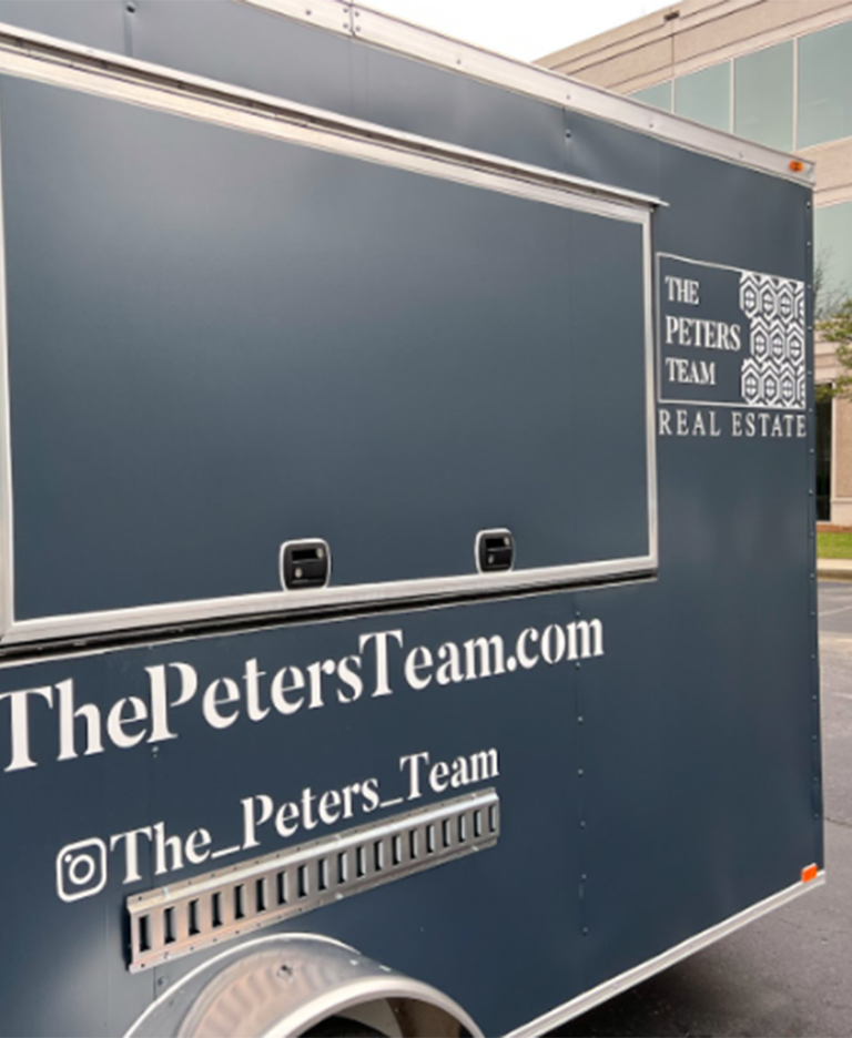 Custom Decals for The Peters Team